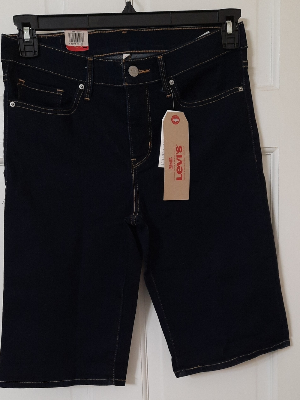 Levi's Men's Dark Navy Relaxed Denim Shorts